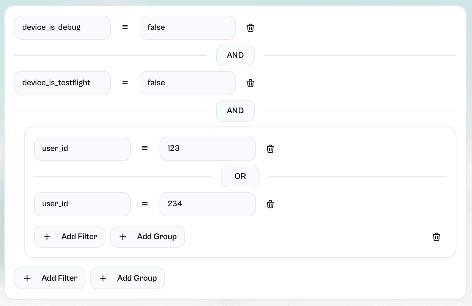 Advanced Query Editor